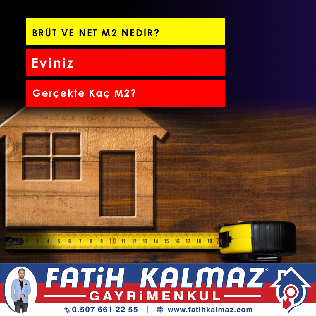 Evde Brüt ve Net Metrekare Nedir? Eviniz Gerçekte Kaç m²?