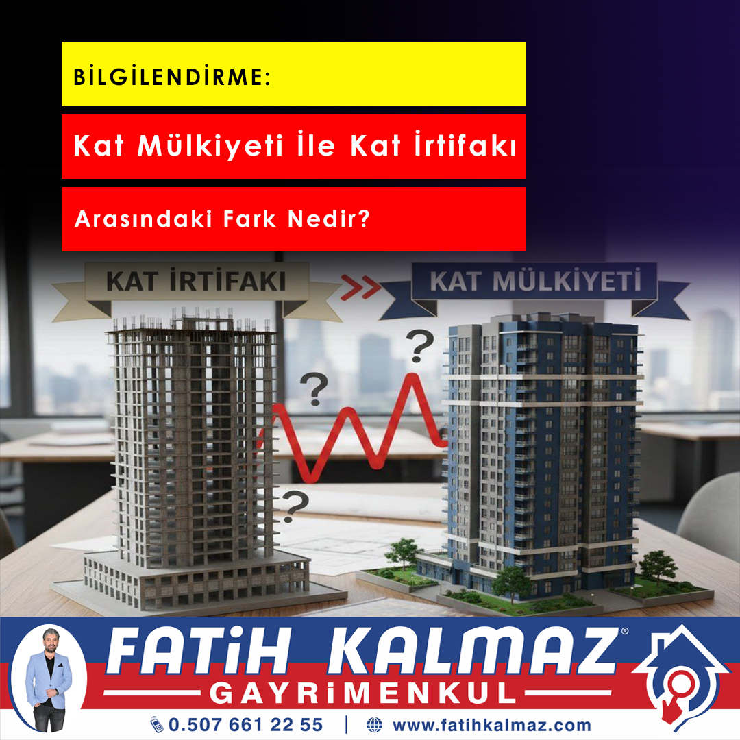 Kat Mülkiyeti ile Kat İrtifakı Arasındaki Fark Nedir?