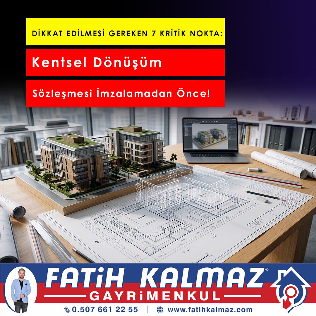 Kentsel Dönüşüm Sözleşmesi İmzalamadan Önce Dikkat Edilmesi Gereken 7 Kritik Nokta