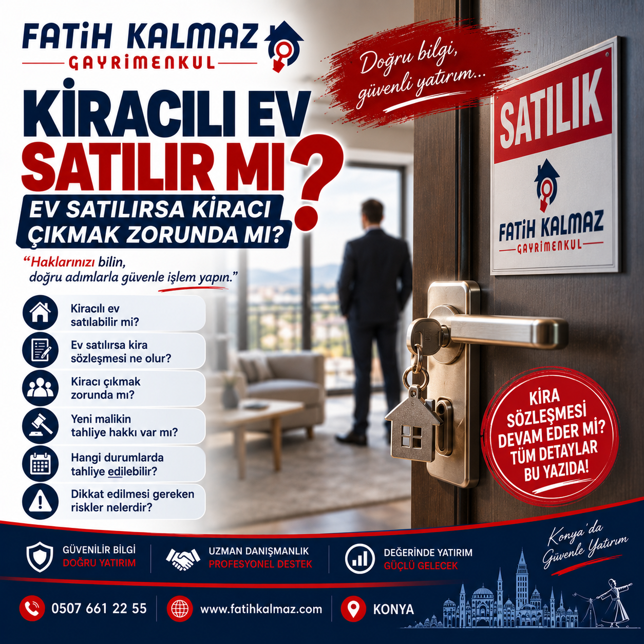 Kiracılı Ev Satılır mı? Ev Satılırsa Kiracı Çıkmak Zorunda mı?