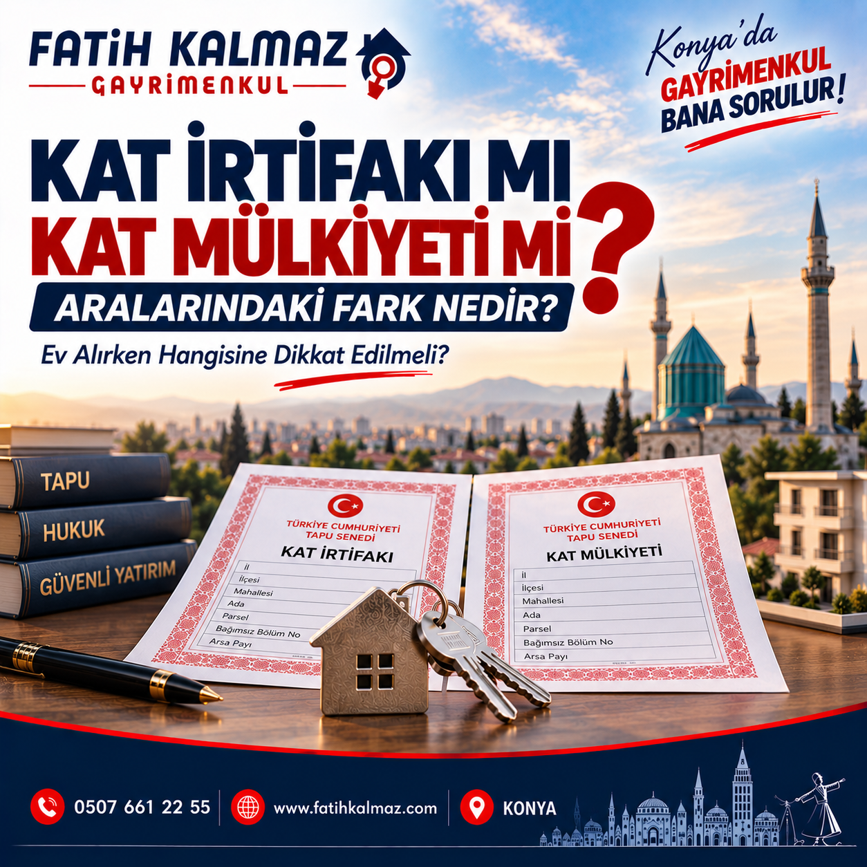 Kat İrtifakı mı Kat Mülkiyeti mi? Aralarındaki Fark Nedir, Ev Alırken Hangisine Dikkat Edilmeli?