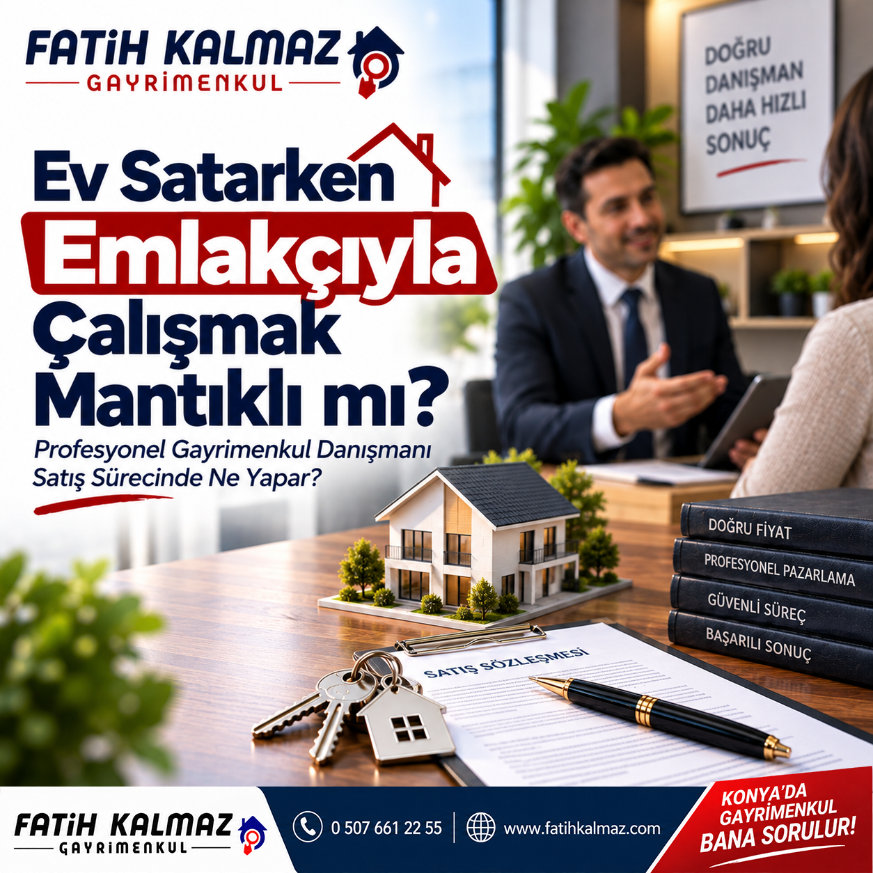 Ev Satarken Emlakçıyla Çalışmak Mantıklı mı? Profesyonel Gayrimenkul Danışmanı Ne Yapar?