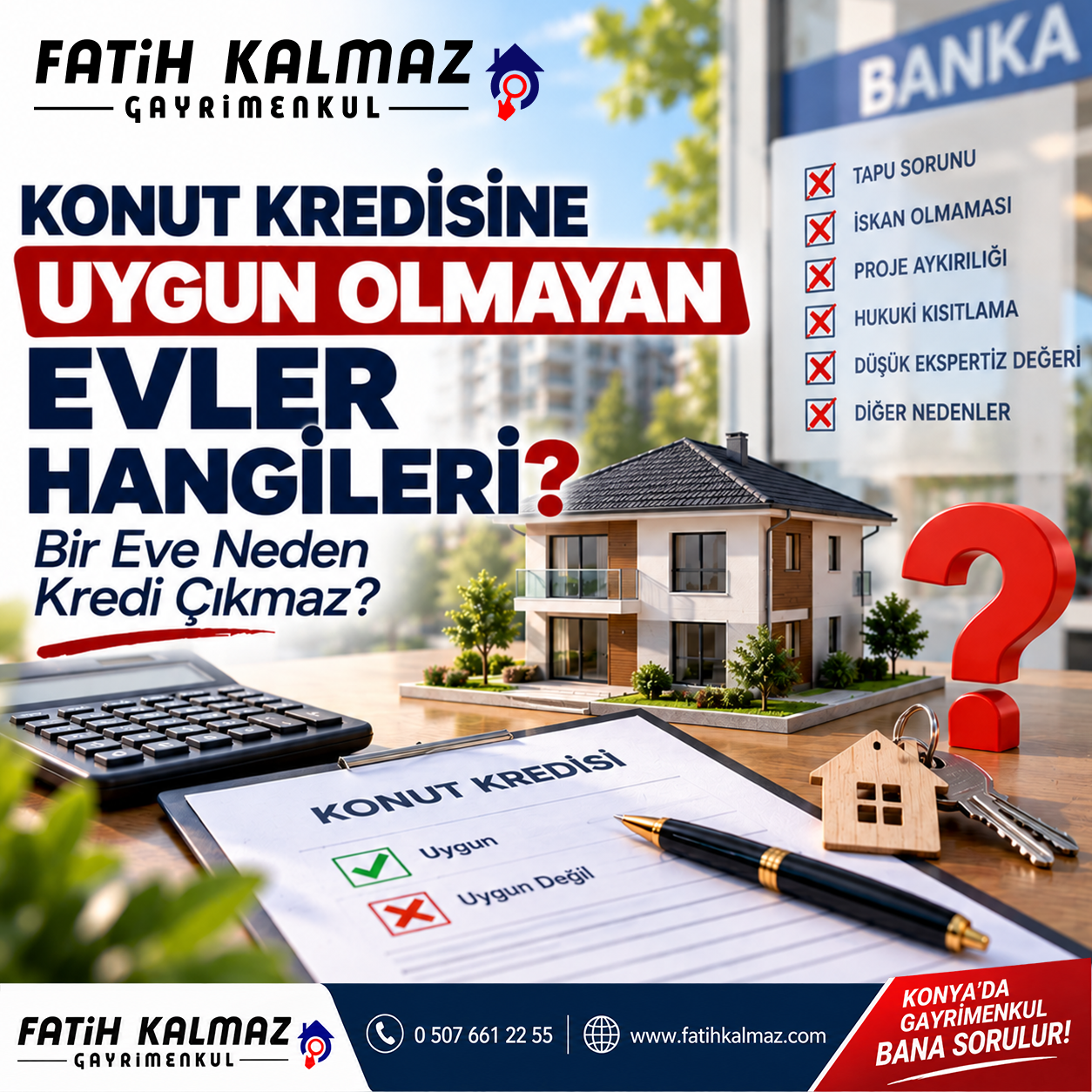 Konut Kredisine Uygun Olmayan Evler Hangileri? Bir Eve Neden Kredi Çıkmaz?