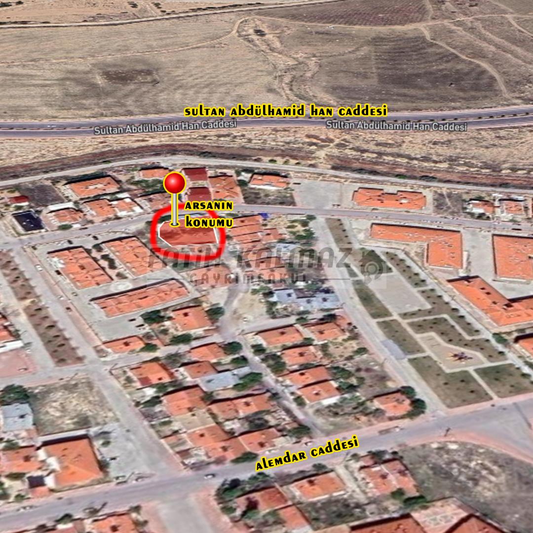 Selçuklu Hocacihan'da Satılık Arsa - Müstakil - 849 M2 | 3 Kat İmarlı | Yatırıma Uygun