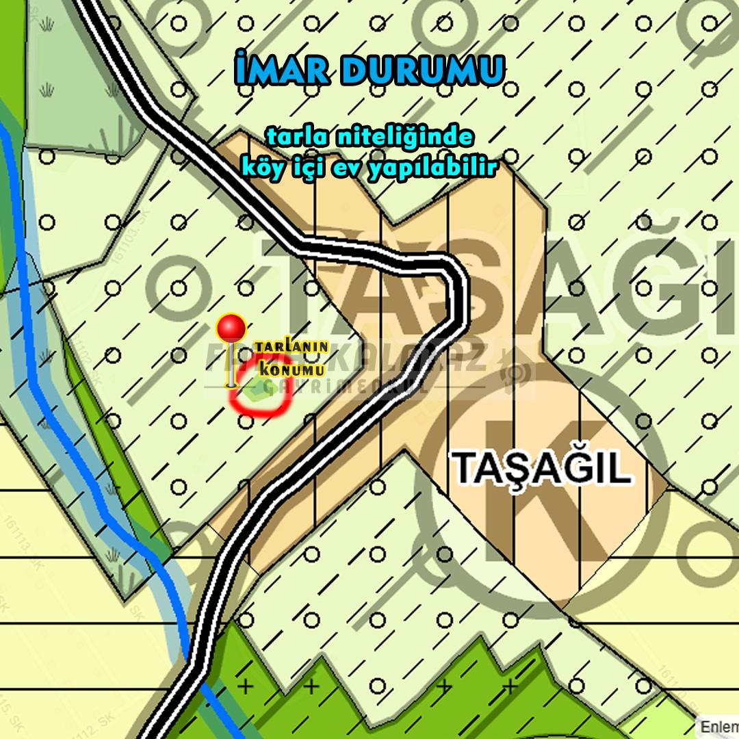 FATİH KALMAZ 'DAN SEYDİŞEHİR/TAŞAĞIL 'DA MÜSTAKİL TARLA 777 M2