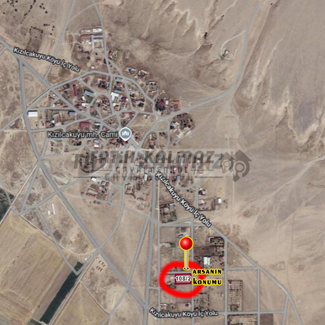 Selçuklu Kızılcakuyu'da Satılık Arsa - Müstakil Tapu - 627 M2