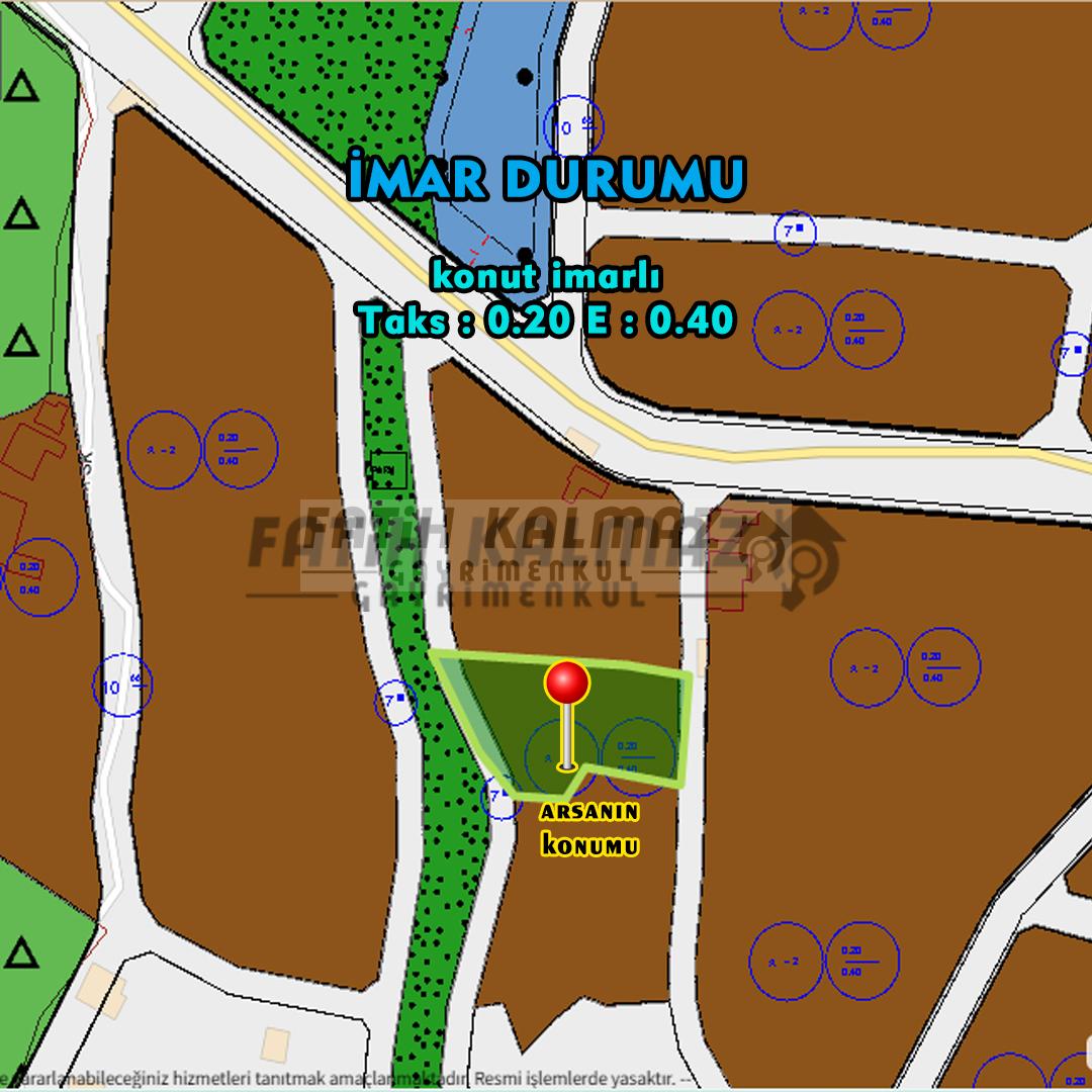 Selçuklu Tatköy'de Satılık Arsa - Müstakil - 1.952 M2