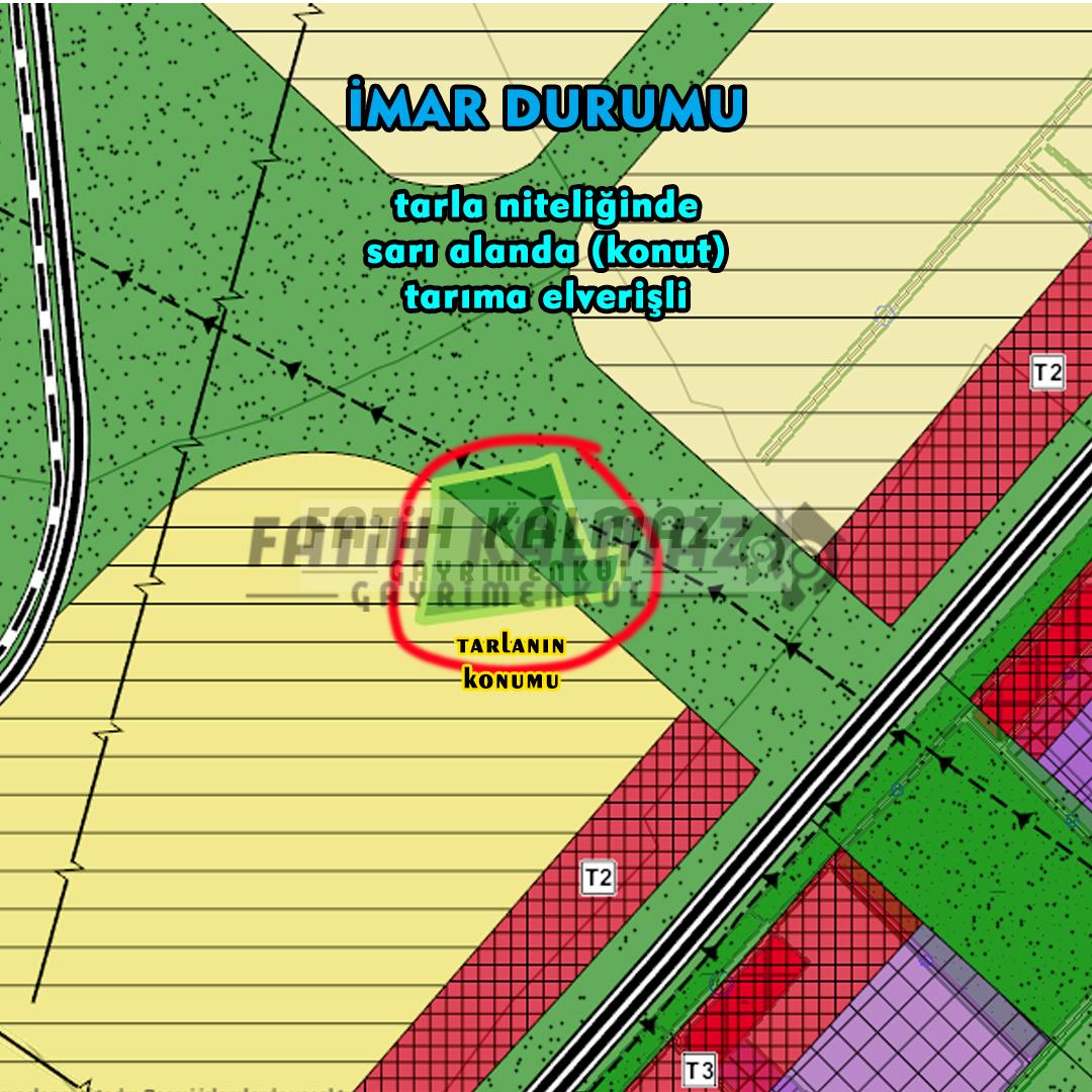 Selçuklu Aşağıpınarbaşı'nda Satılık Tarla - Hisseli - 7.746 M2