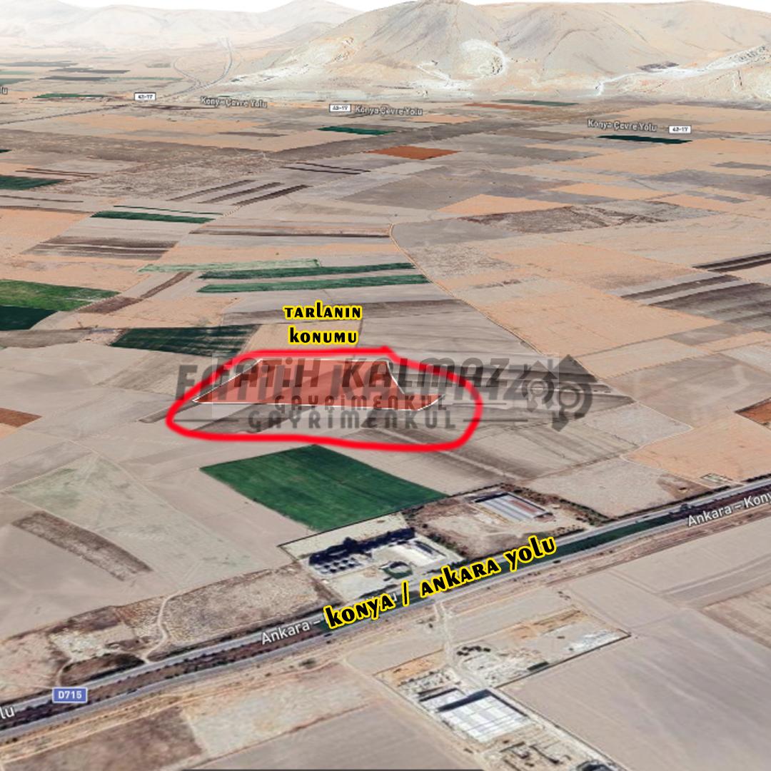 Selçuklu Aşağıpınarbaşı'nda Satılık Tarla - Hisseli - 7.746 M2