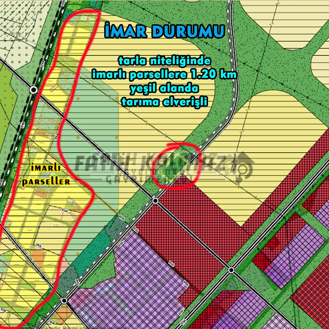 Selçuklu Aşağıpınarbaşı'nda Satılık Tarla - Hisseli - 6.065 M2