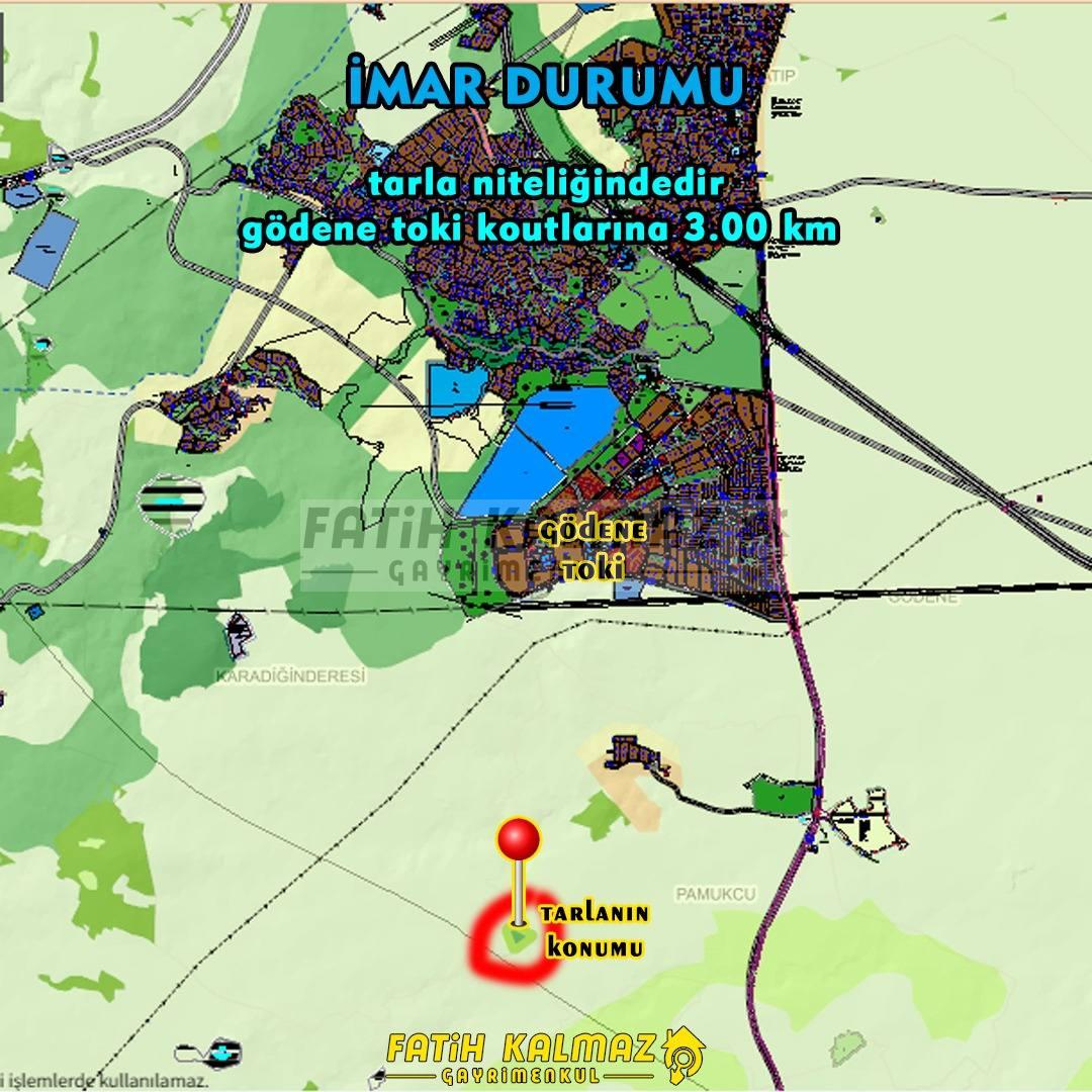 Meram Pamukçu'da Satılık Tarla - Müstakil - 27.553 m2