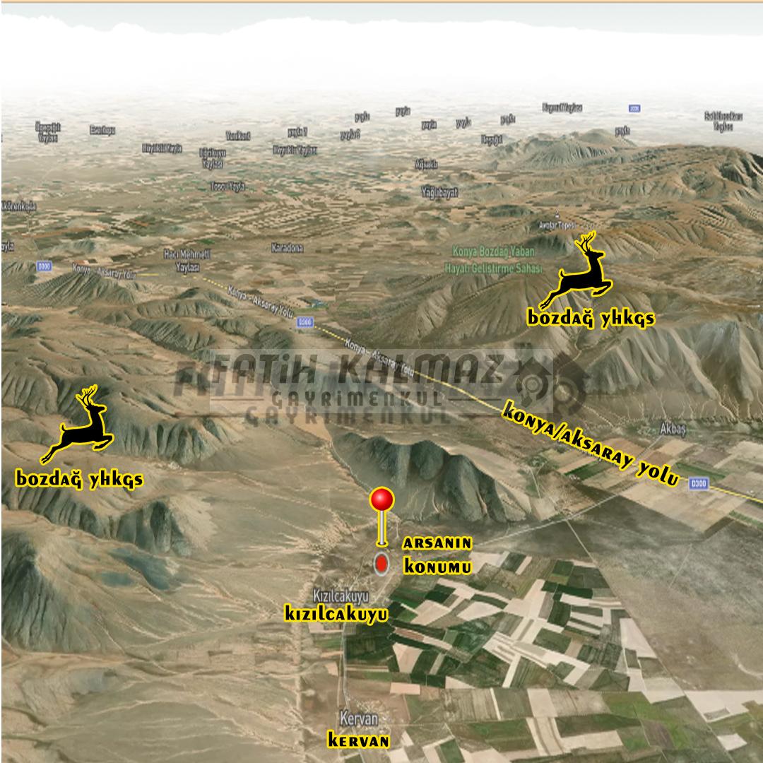 Selçuklu Kızılcakuyu'da Satılık Arsa - Müstakil Tapu - 630 M2