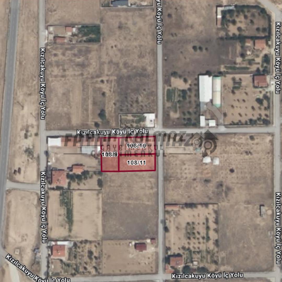 Selçuklu Kızılcakuyu'da Satılık Arsa - Müstakil Tapu - 630 M2