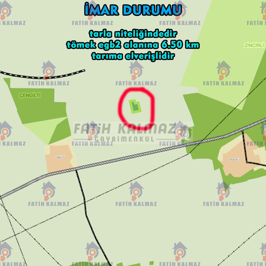 Karatay Çengilti'de Satılık Tarla - Hisseli Tapu - 1.717 M2