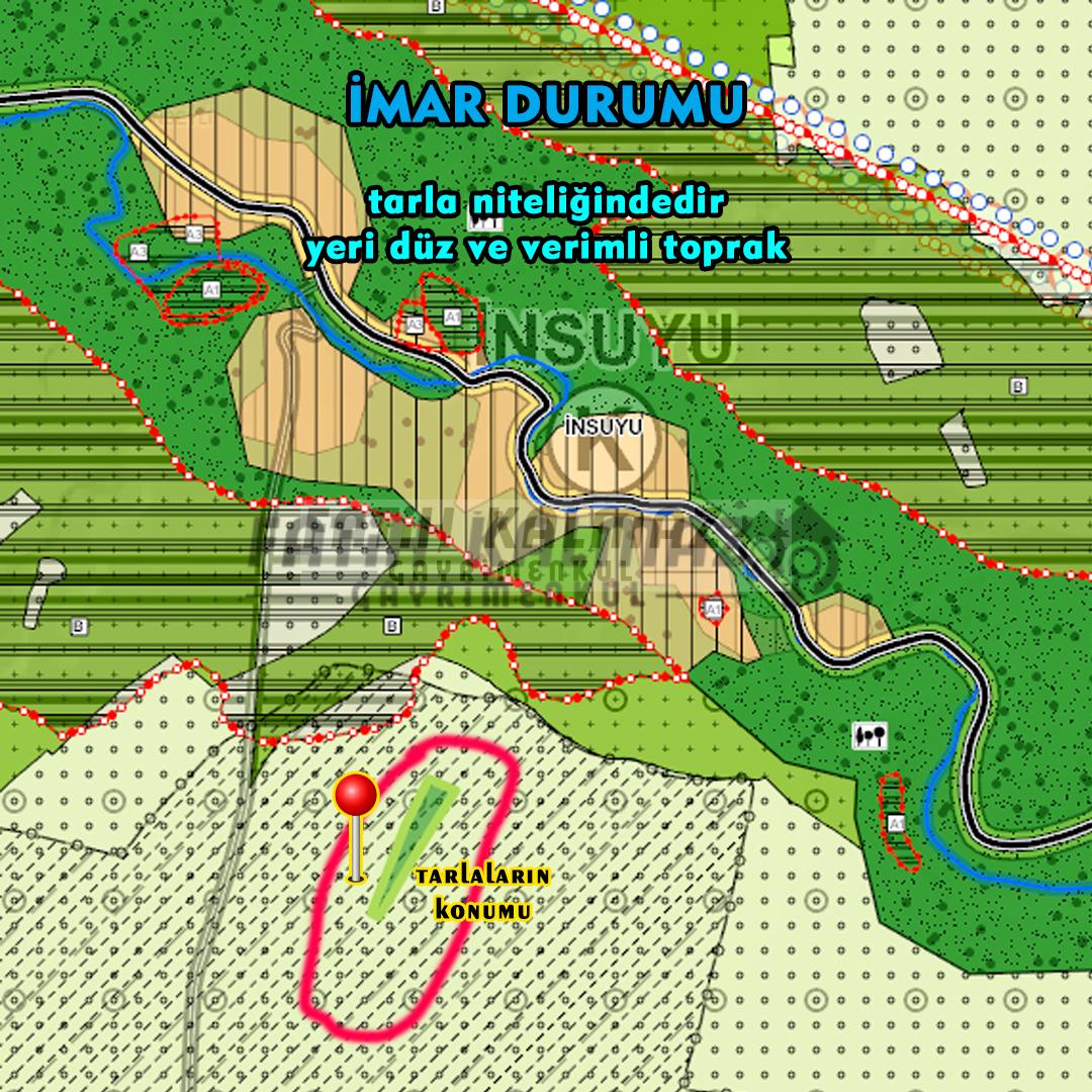 Cihanbeyli İnsuyu'da Blok Halinde Sulak Tarla - 619.600 M2