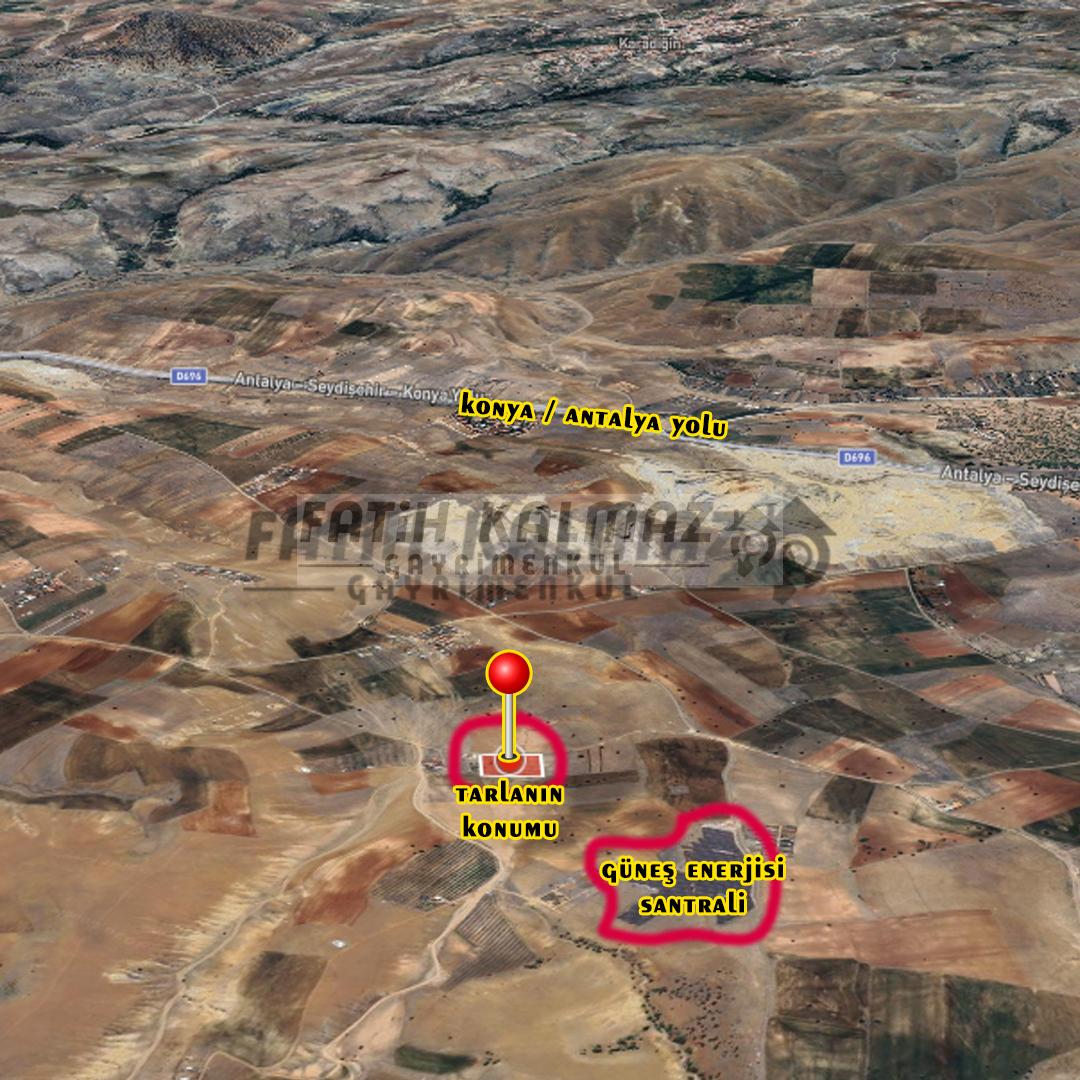 Meram Çayırbağı'nda Satılık Tarla - Müstakil Tapu - 10.341 M2