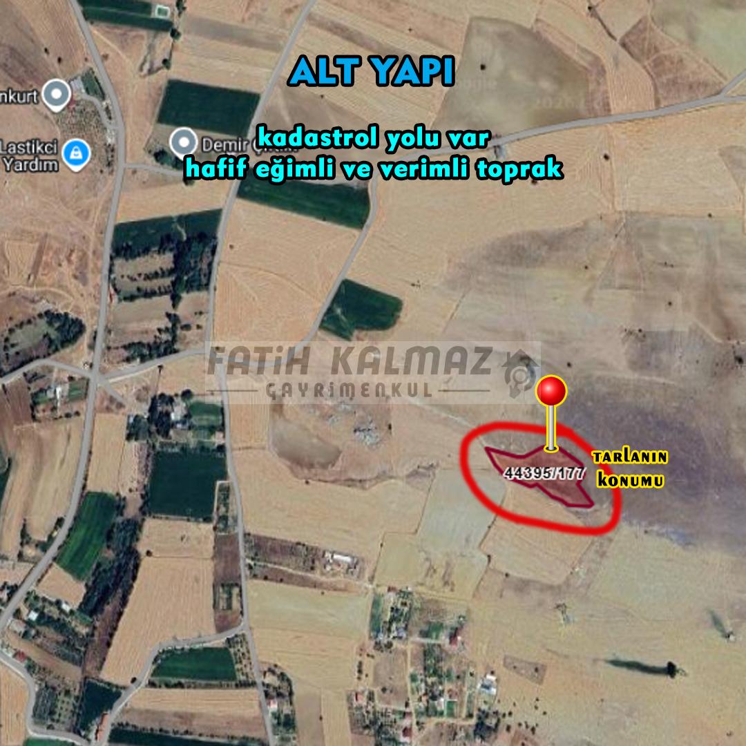 Selçuklu Dağdere'de Satılık Tarla - Müstakil Tapu - 7.527 M2
