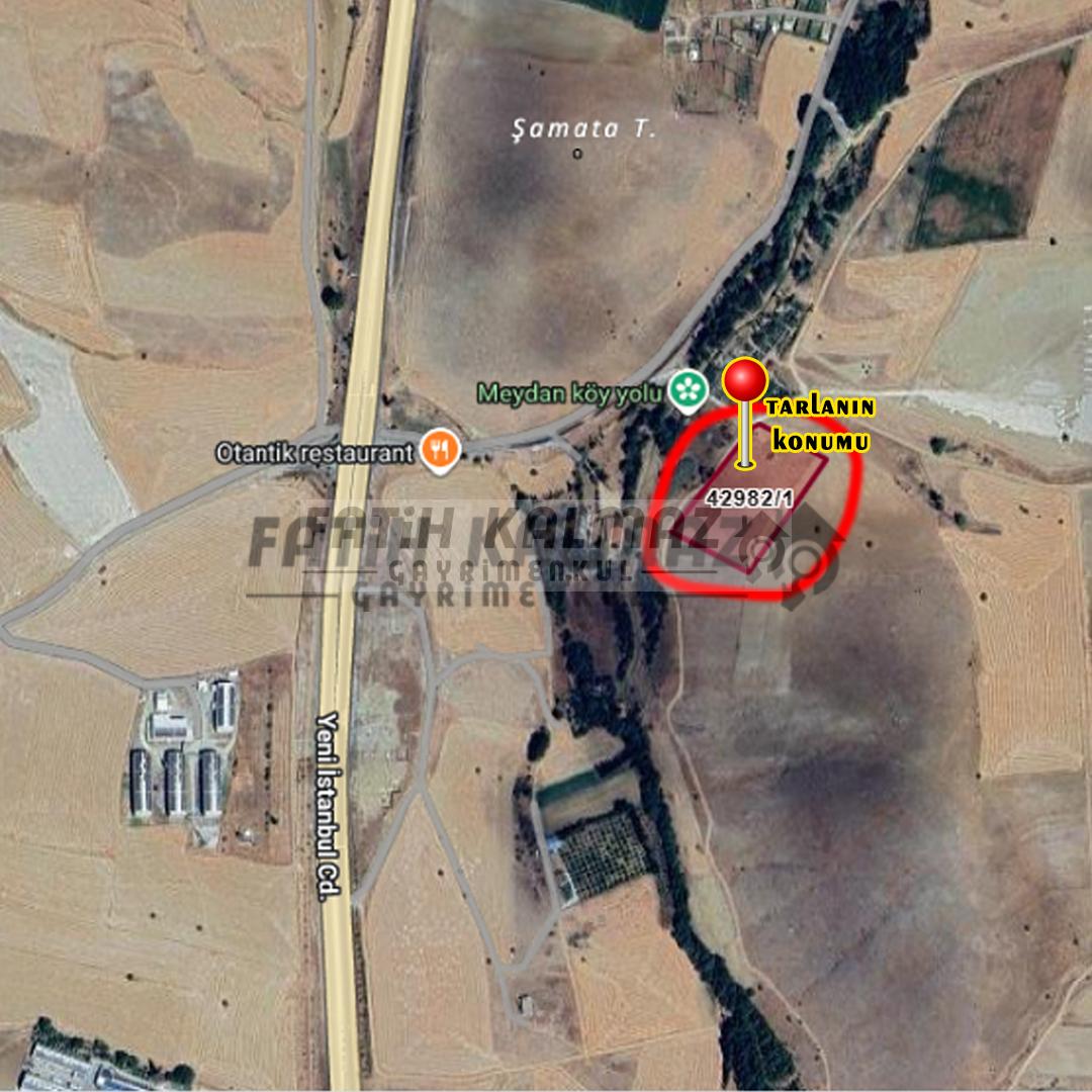 Selçuklu bağrıkurt'da Satılık Tarla - Müstakil - 12.781 M2