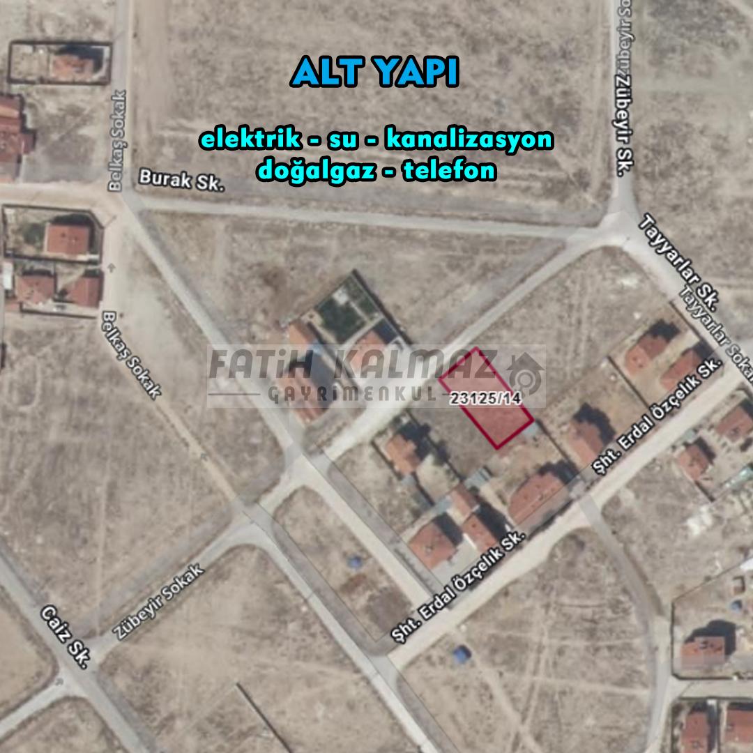 Karatay Başak'da Satılık Arsa - Müstakil - 650 M2