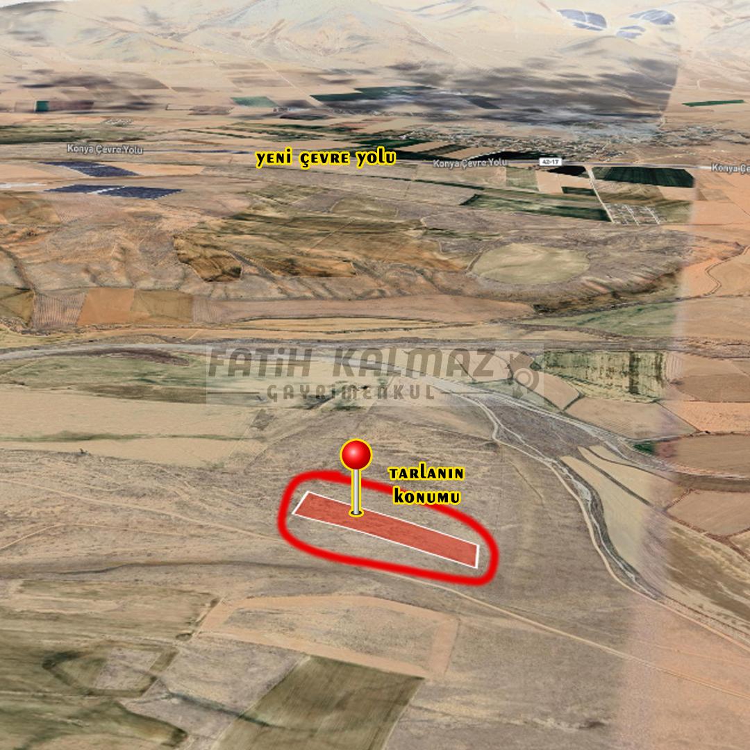 Selçuklu Yukarıpınarbaşı'nda Satılık Tarla - Müstakil - 14.083 M2